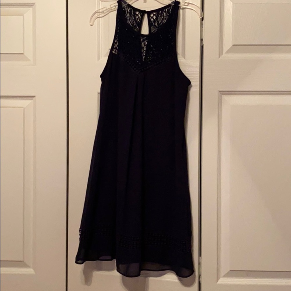 Navy blue dress